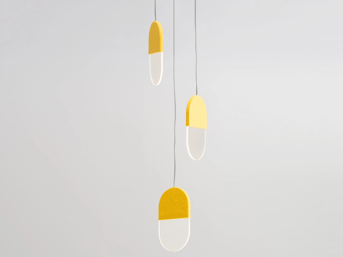 SLAB 20.3 - LED felt pendant lamp _ A-N-D