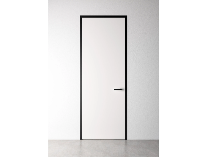 ENTRE-DEUX - Hinged flush-fitting wooden door _ ALBED