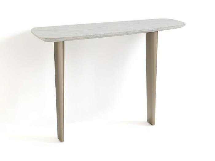 DOLMENA - Carrara marble console table _ AMPM