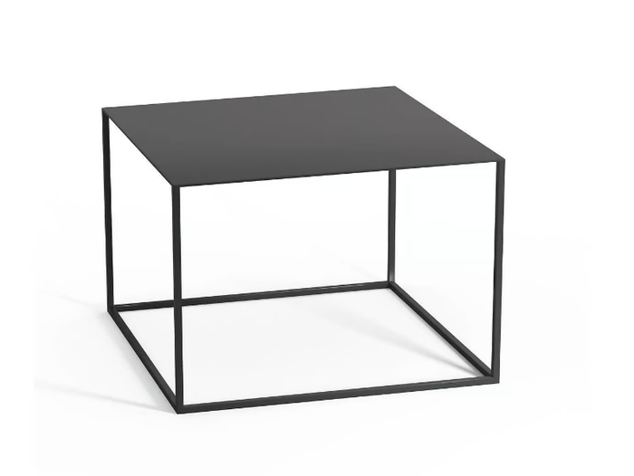 ROMY - Square low metal coffee table _ AMPM