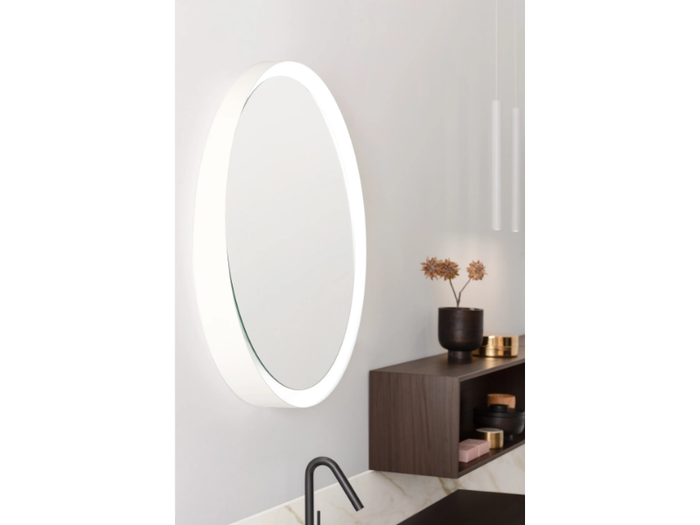 TIBÒ - Tilting wall-mounted metal mirror _ ARBLU