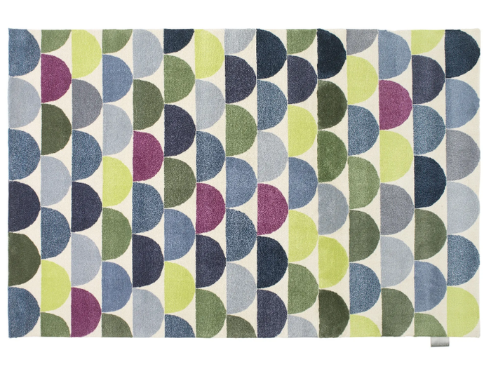 LAPP - Handmade rug with geometric shapes _ ASPLUND