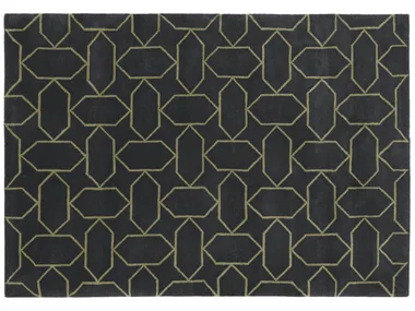 GEMS OUTLINED - Rectangular viscose and wool rug with geometric shapes _ ASPLUND