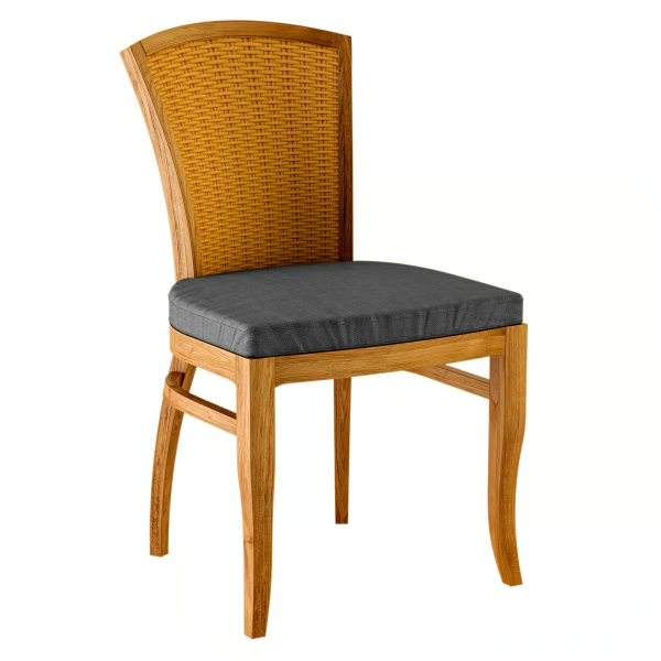 TOURNESOL - Deco teak garden chair _ ASTELLO