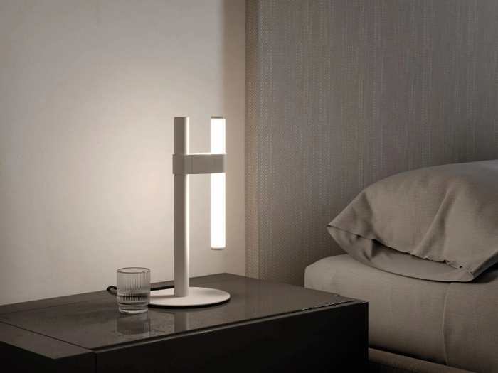 PARALELA - LED Borosilicate glass and metal table lamp _ AXOLIGHT