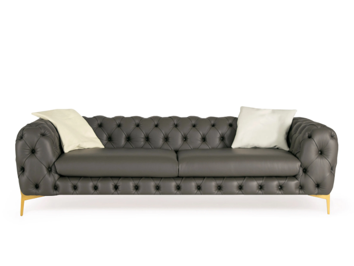 BELLADONNA - Tufted leather sofa _ Able