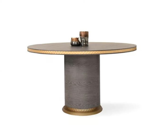 NICOLA - MDF with Solid Surface tabletop dining table _ Able