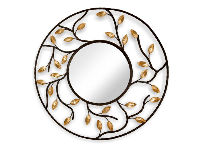 FOLIAGE CLASSIC - Round wall-mounted mirror _ Abrissi