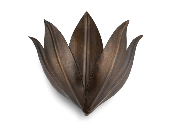 ORCHID 5 LEAVES - Metal wall light _ Abrissi