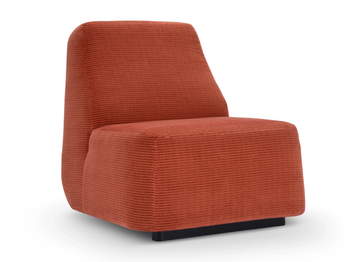 NUDA - Upholstered fabric easy chair _ Adrenalina