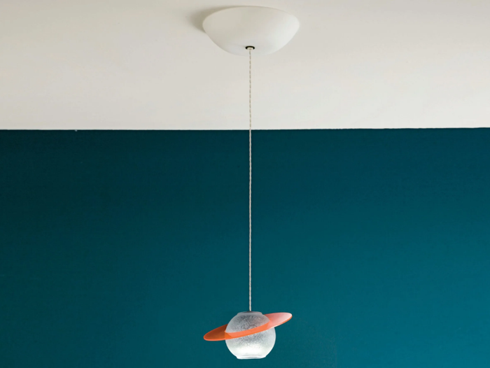 MINILED X1 SATURNO - LED blown glass pendant lamp _ Album