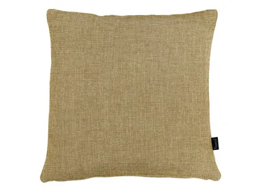 SAL Nugget Yellow - Solid-color square cushion _ Aldeco