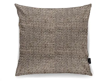 NECESSAIRES FR Linen Gray - Solid-color square cushion _ Aldeco