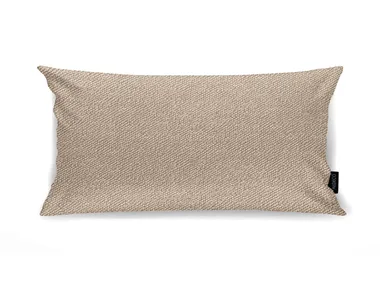 VELLUTINO FR Linen - Rectangular solid-color cushion _ Aldeco