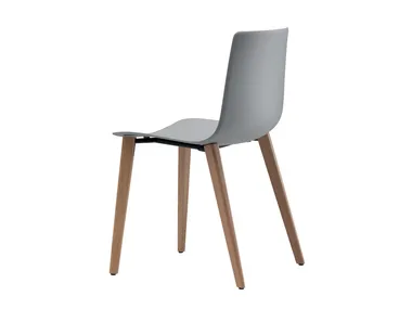 SLIM CHAIR WOOD - 89E - Polypropylene chair _ Alias