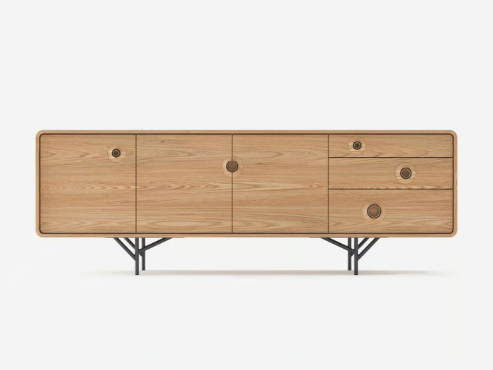 TARA - Oak and MDF sideboard _ Anesis