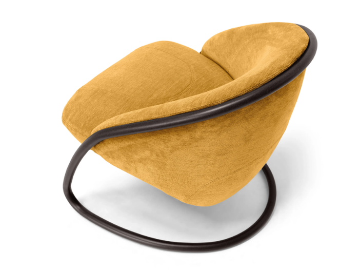 FREEDOM - Upholstered cantilever fabric easy chair _ Arketipo