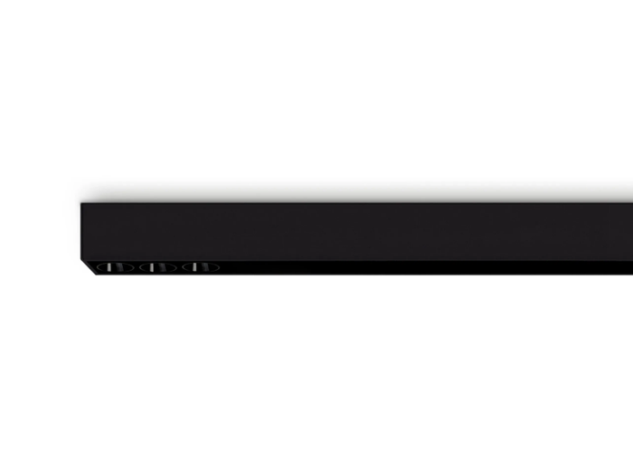 BLACK FOSTER CUSTOM SURFACE 3 - Ceiling mounted linear lighting profile for downlights _ Arkoslight