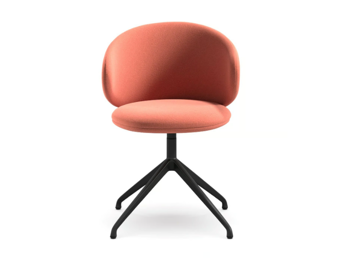 BELLE SP - Swivel with 4-spoke base fabric chair _ Arrmet