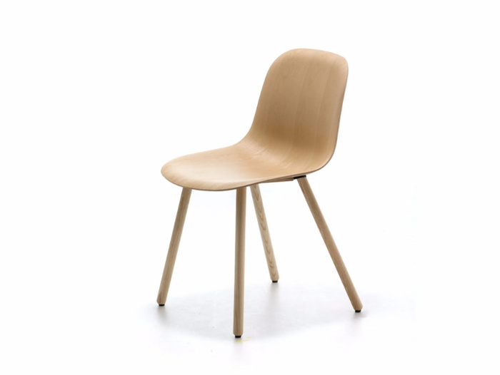 MÁNI WOOD 4WL - Ash chair _ Arrmet