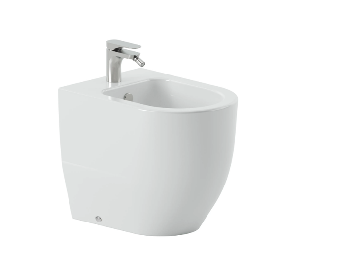 MONET - Back to wall ceramic bidet _ Artceram