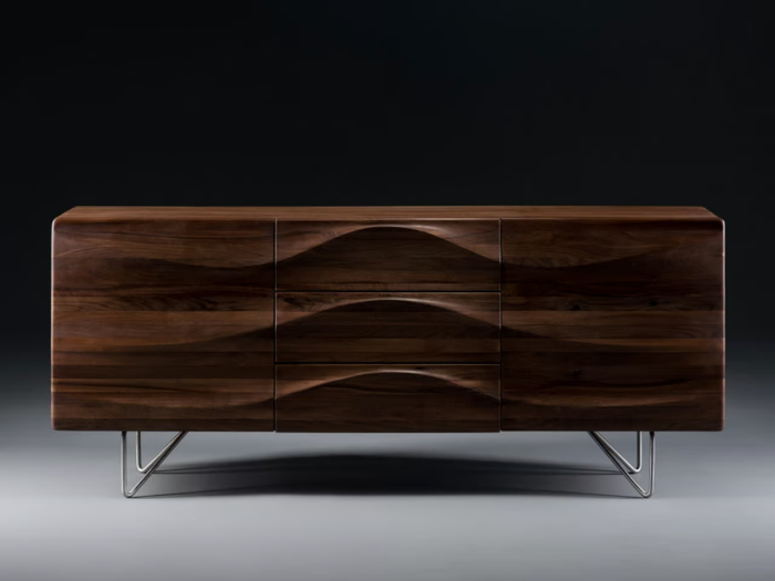 LASTA 2 - Solid wood sideboard _ Artisan