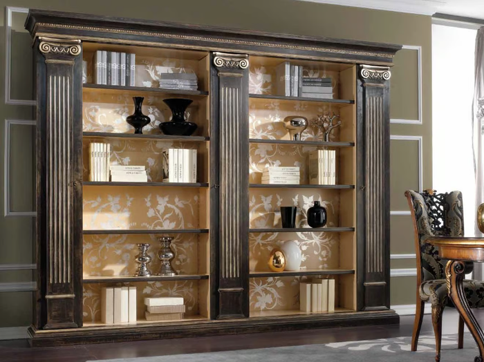 ROYAL - Open wall-mounted solid wood bookcase _ Arvestyle