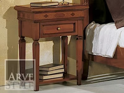 CASANOVA - Rectangular solid wood bedside table _ Arvestyle