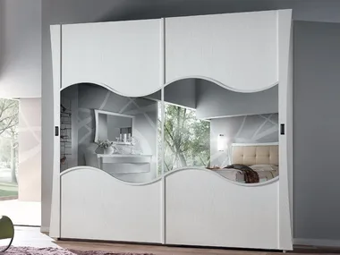 VELA - Mirrored wardrobe with sliding doors _ Arvestyle