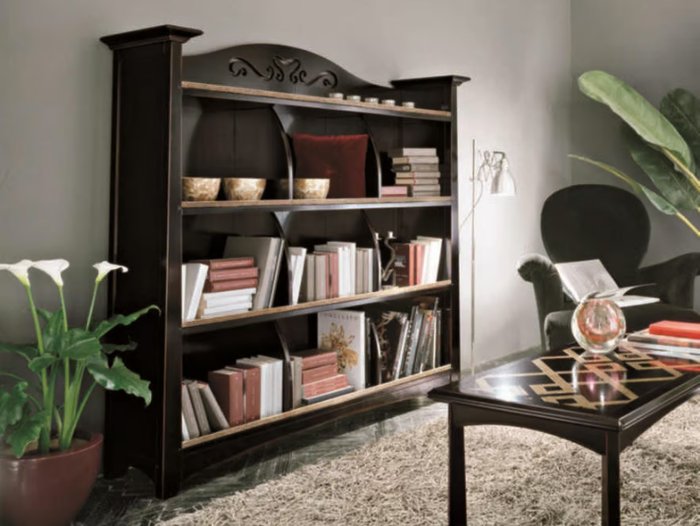 NAIMA - Open solid wood bookcase _ Arvestyle