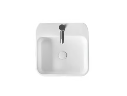 COSA - Square ceramic washbasin _ Axa