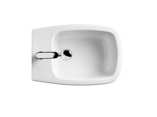 WHITE JAM - Floor mounted ceramic bidet with overflow _ Axa