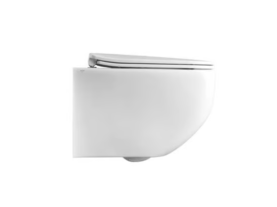 WHITE JAM - Wall-hung ceramic toilet _ Axa