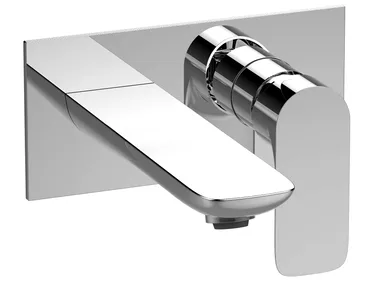 SENS B45 - Single handle wall-mounted 2 hole bathtub mixer _ BARIL