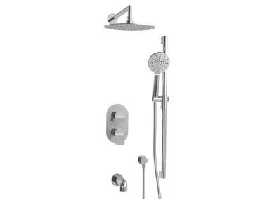 PRO-2915-46 - Thermostatic Recessed bathtub set with hand shower _ BARIL