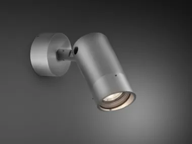 LENA GU-1 - LED wall-mounted adjustable Anodized aluminium Outdoor spotlight _ BEL-LIGHTING