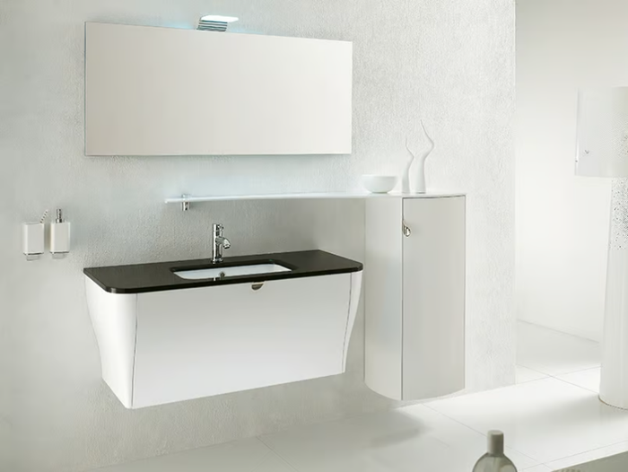 CALYPSO 12 - Wall-mounted vanity unit with mirror _ BMT