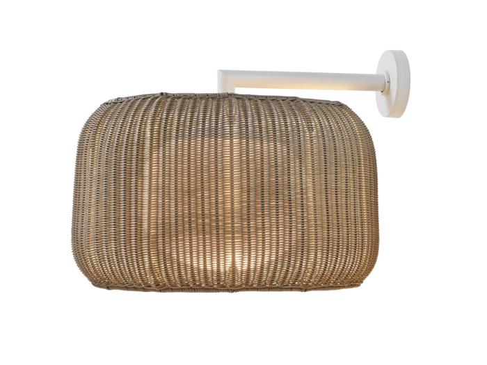 FORA A - Synthetic fibre outdoor wall lamp _ BOVER