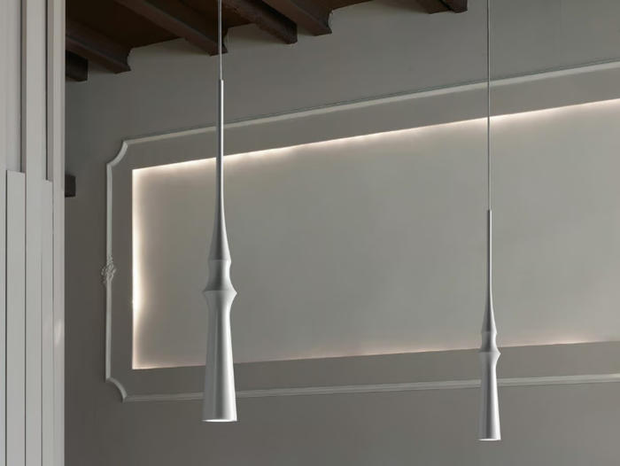 SLEND 03 - LED aluminium pendant lamp _ BOVER