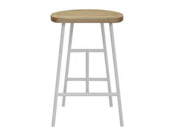 PUCCIO 714 - High ash stool with footrest _ Billiani