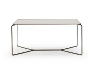 MARCEL 472 - Rectangular steel coffee table _ Billiani