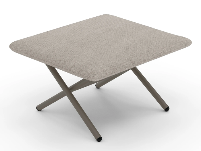 GARDA - Aluminium and fabric stool / garden footstool _ Bivaq