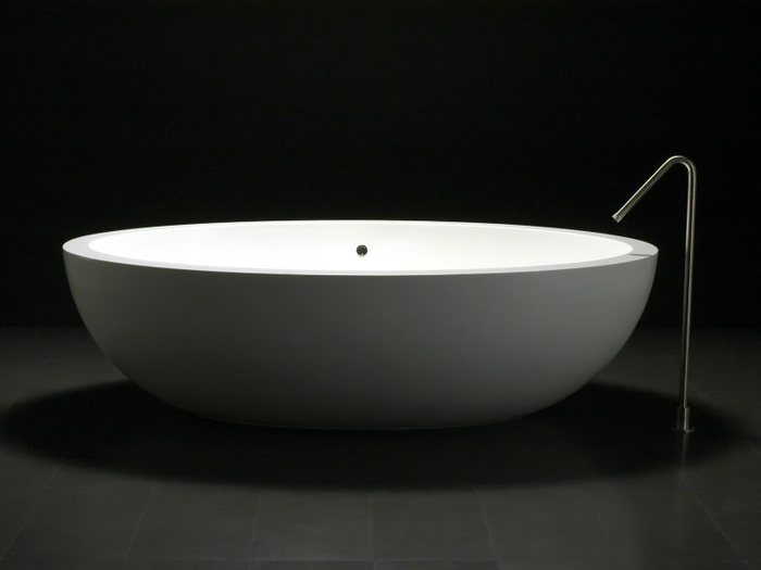 I FIUMI - Corian® bathtub _ Boffi