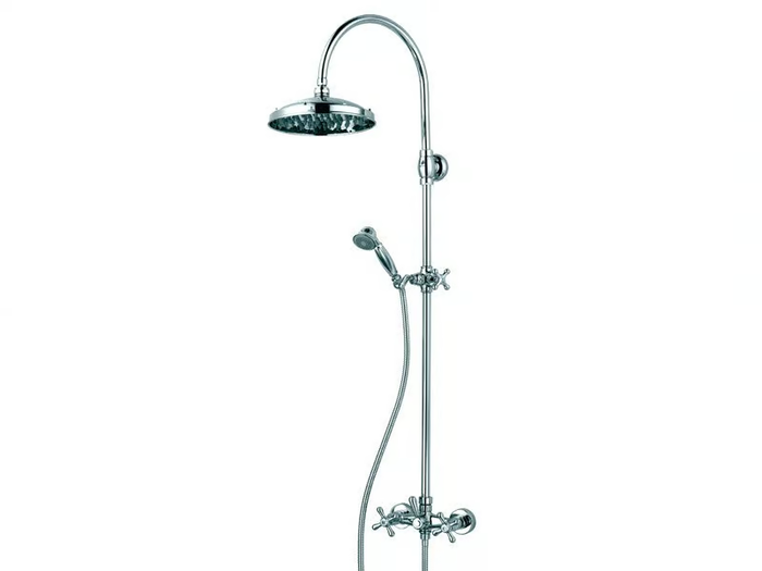 RETRO’ - Multifunction shower panel with overhead shower _ Bossini