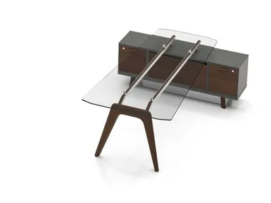 RAIL - Contemporary style wooden meeting table _ Bralco