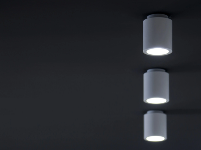 CILINDRETTO - LED ceiling aluminium spotlight _ Brillamenti