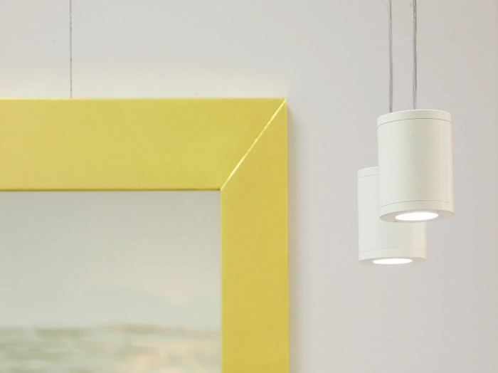 CILINDRETTO - LED aluminium pendant lamp _ Brillamenti