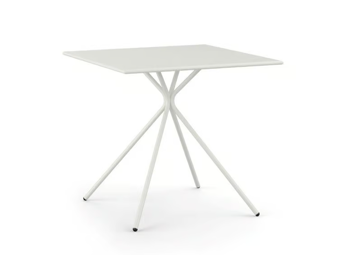 CRONA STEEL - Square steel garden table _ Brunner