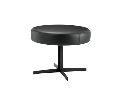 BANC - Low leather stool _ Brunner