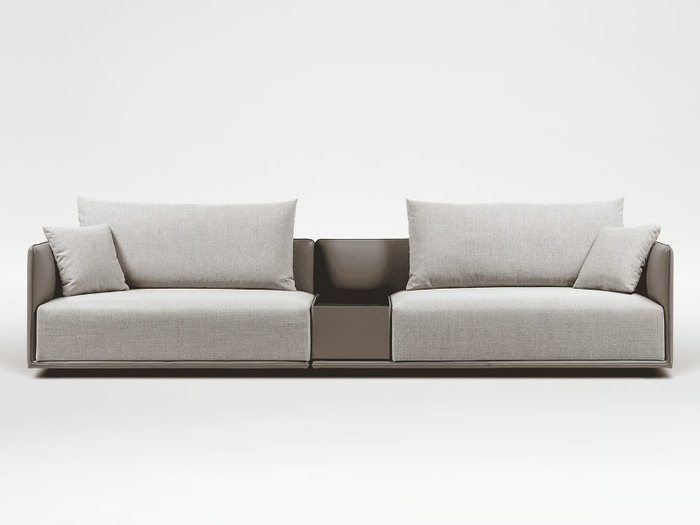 ELAN - Modular fabric sofa with storage space _ CAMERICH